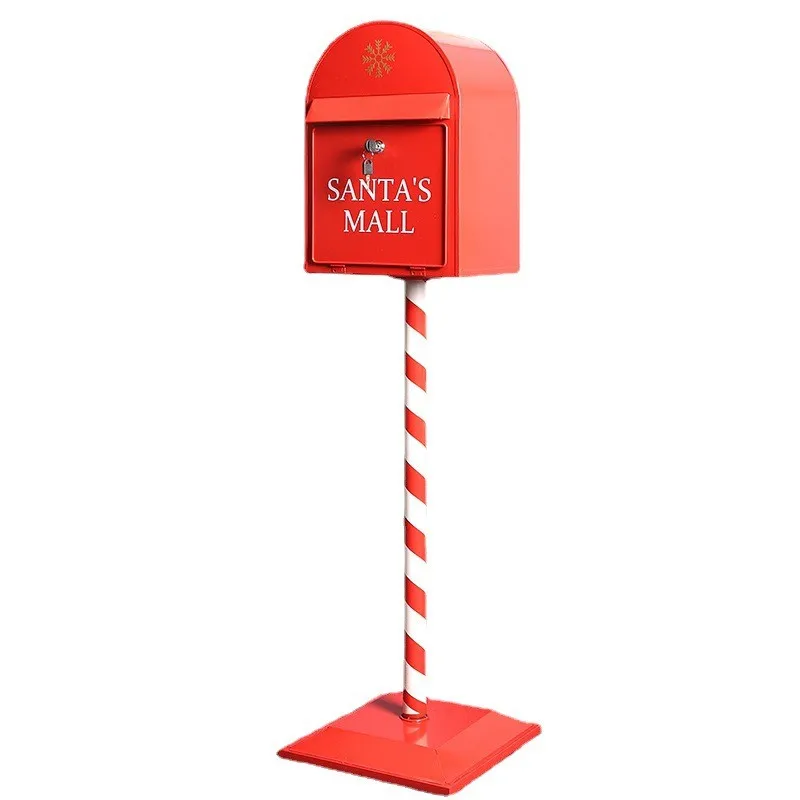 European retro wrought iron mailbox, newsbox indicator, garden decoration floor ornament, industrial style mailbox
European retro wrought iron mailbox, newsbox indicator, garden decoration floor ornament, industrial style mailbox