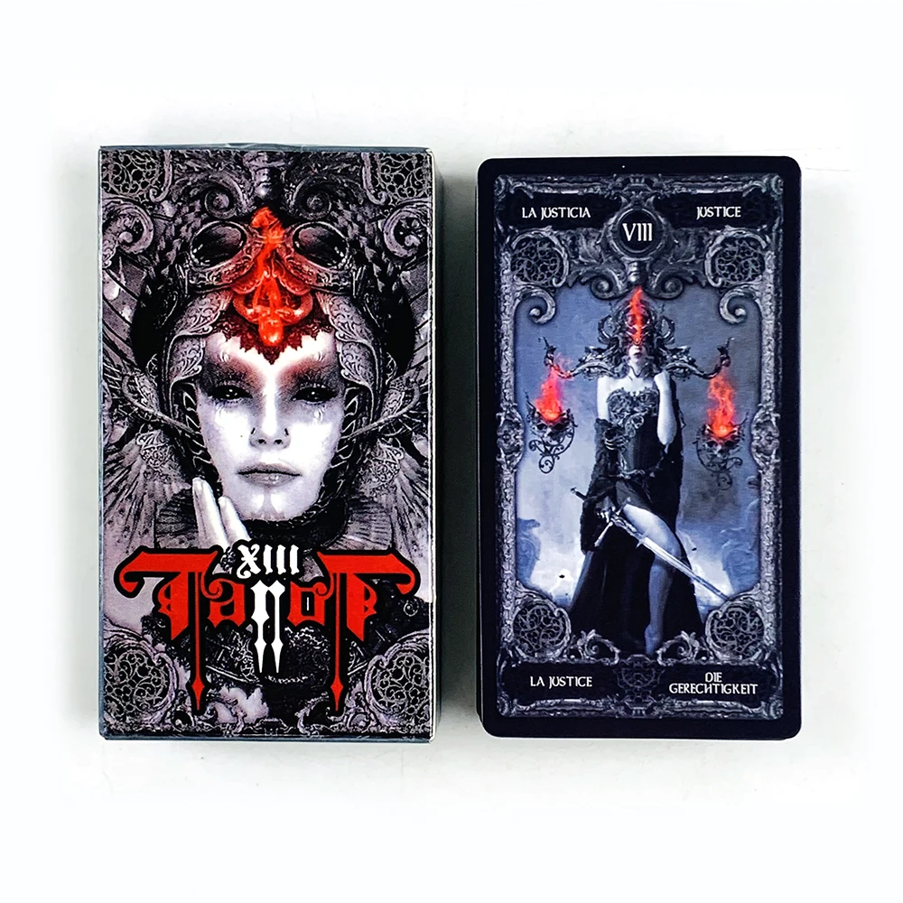 Dark Tarot Cards Deck Board Game Mysterious Divination Edition Borad Playing Games,Holiday Games Leisure Party Card Game
Dark Tarot Cards Deck Board Game Mysterious Divination Edition Borad Playing Games,Holiday Games Leisure Party Card Game