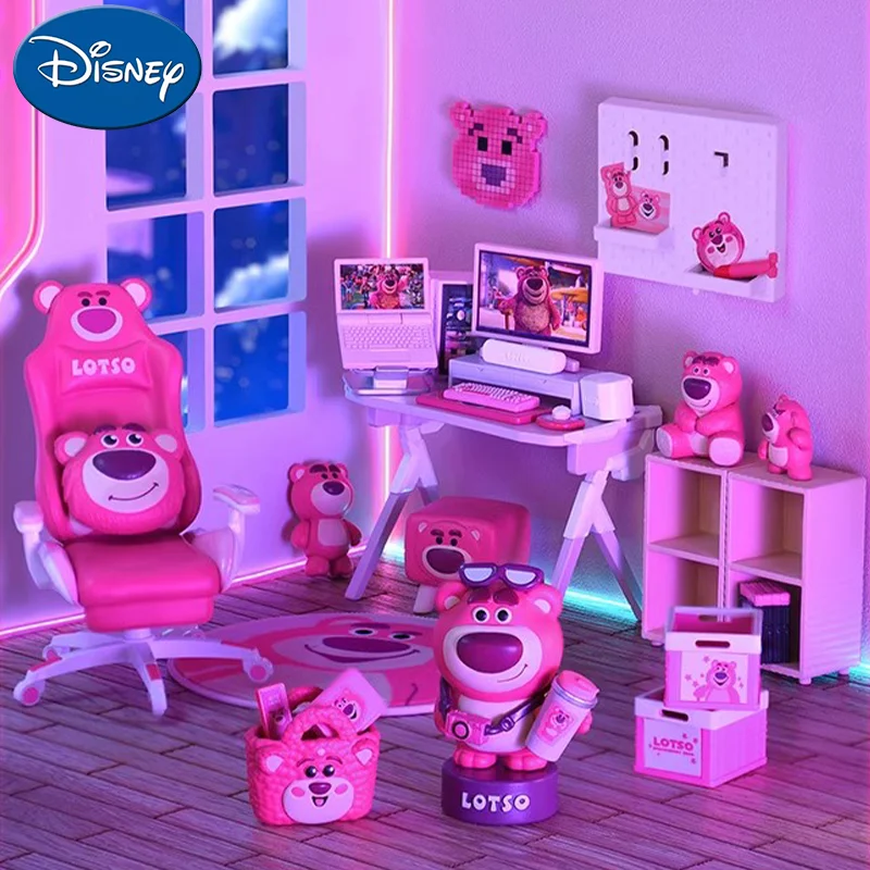 Disney Strawberry Bear Figure Model Esports Cabin Blind Box Miniature Scene Accessory Toy Mystery Box Desktop Decoration Gifts
Disney Strawberry Bear Figure Model Esports Cabin Blind Box Miniature Scene Accessory Toy Mystery Box Desktop Decoration Gifts