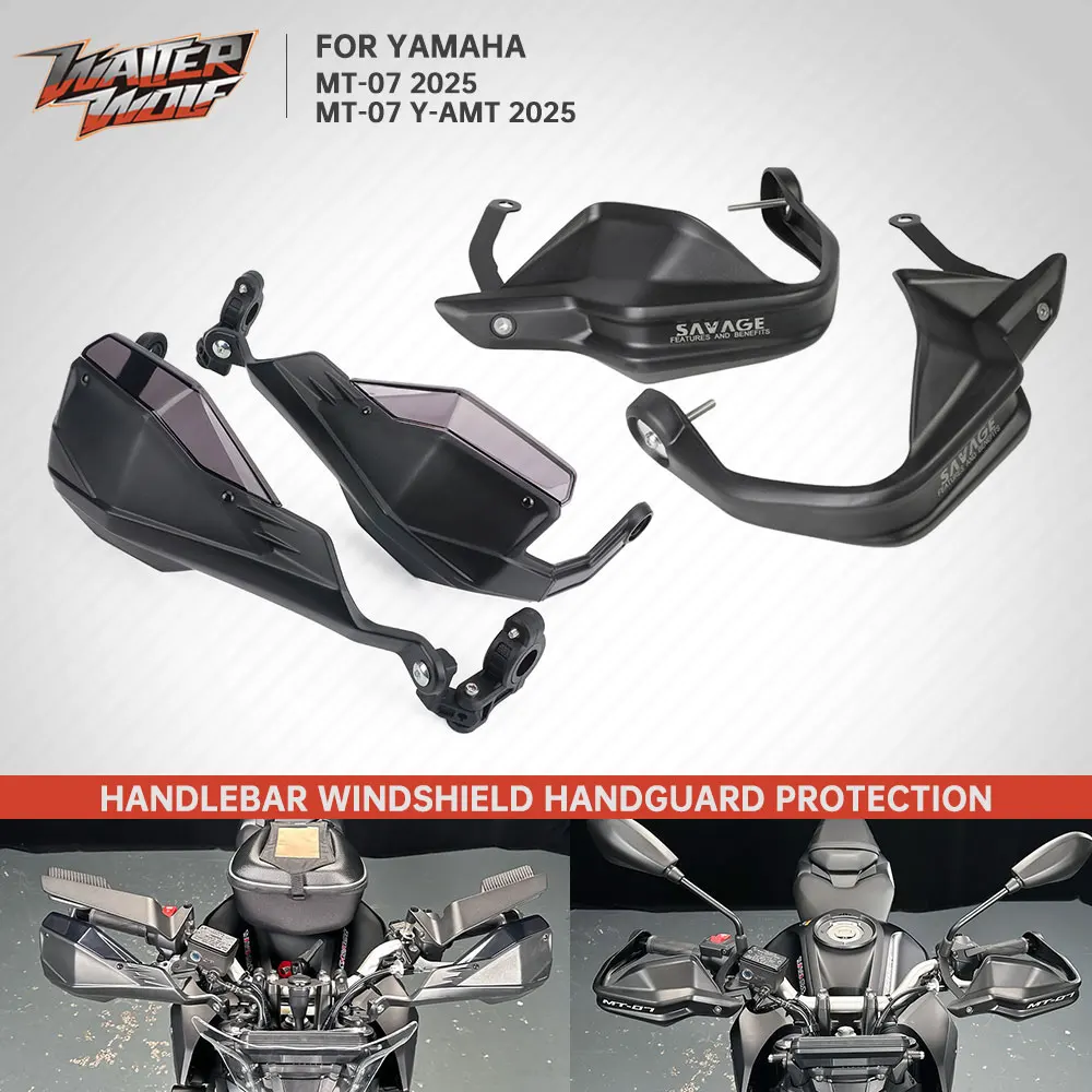 2025 Motorcycle Handguard Handlebar Windshield Protector For YAMAHA MT-07 MT 07 Y-AMT MT07 2026 Hand Guard Lever Protection
2025 Motorcycle Handguard Handlebar Windshield Protector For YAMAHA MT-07 MT 07 Y-AMT MT07 2026 Hand Guard Lever Protection