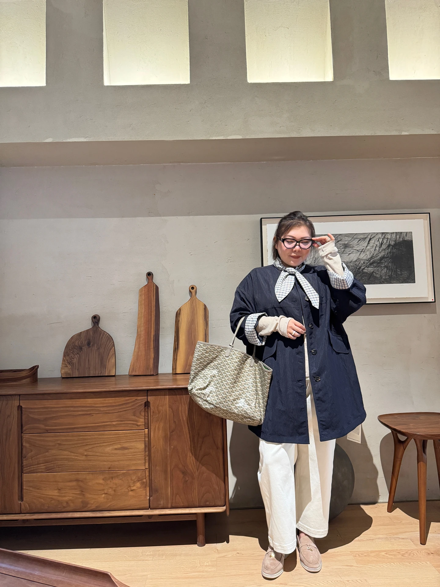 Rose Sister plus Size Women's Autumnal Plaid Scarf Cuffed Sve round Ne Coat Korean Sle Loose Fit Long Sve Coat
Rose Sister plus Size Women's Autumnal Plaid Scarf Cuffed Sve round Ne Coat Korean Sle Loose Fit Long Sve Coat