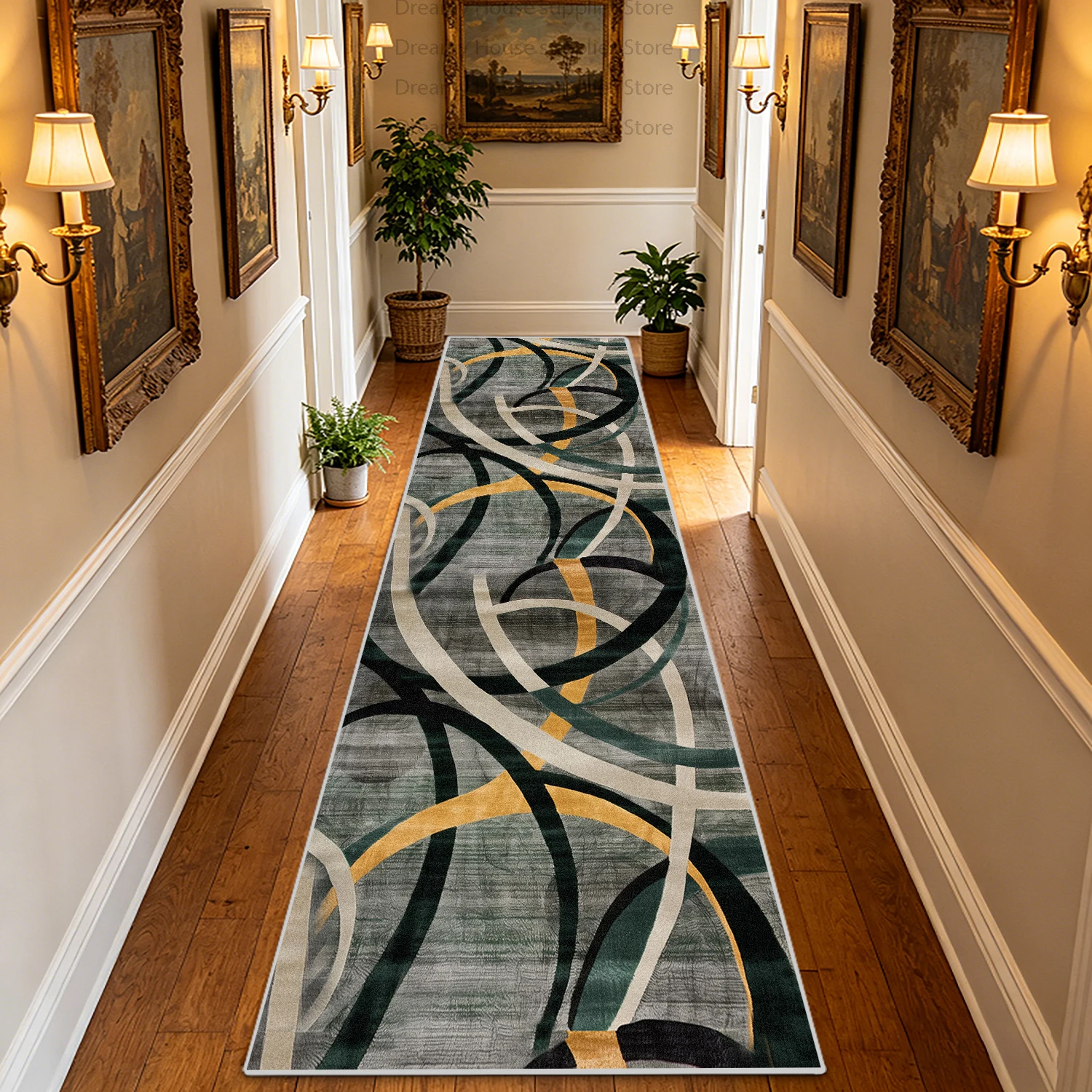 Modern Geometric Gray Corridor Carpet Decor Home Antiskid Washable Long Runner Rug Stair Porch Hall Runners Foot Mat Living Room
Modern Geometric Gray Corridor Carpet Decor Home Antiskid Washable Long Runner Rug Stair Porch Hall Runners Foot Mat Living Room