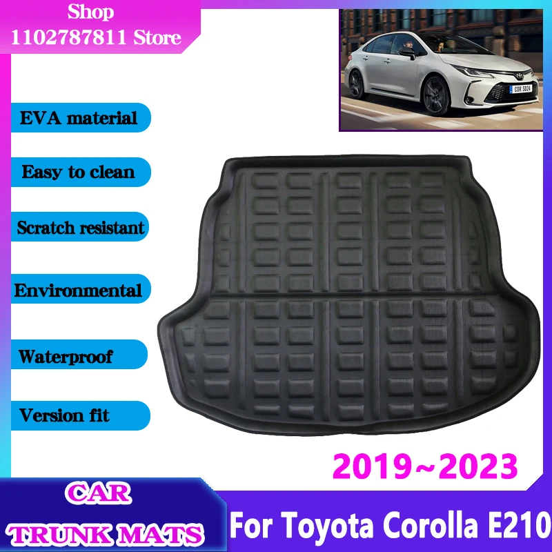Car Trunk Floor Mats for Toyota Corolla E210 Sedan 2019~2023 Accessories Waterproof Protect Anti-Slip Storage Pad EVA Material
Car Trunk Floor Mats for Toyota Corolla E210 Sedan 2019~2023 Accessories Waterproof Protect Anti-Slip Storage Pad EVA Material