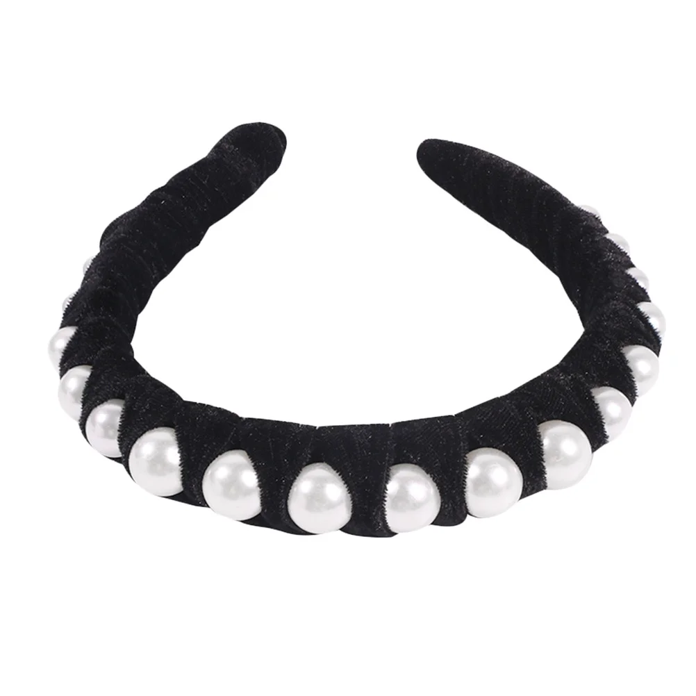 1Pcs Gold Threaded Pearl Hair Hoop Black Stylish Hair Accessories for Party Daily Use Women Gift Pearl Headdress
1Pcs Gold Threaded Pearl Hair Hoop Black Stylish Hair Accessories for Party Daily Use Women Gift Pearl Headdress
