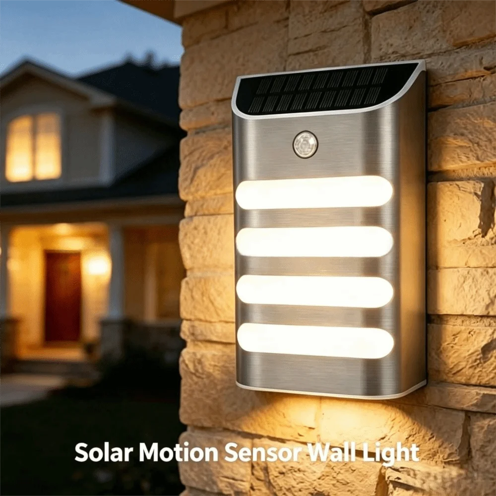 Premium Stainless Steel Solar Wall Lamp Sturdiness Rust Resistance Motion Sensor Outdoor Light Solar Energy Wireless
Premium Stainless Steel Solar Wall Lamp Sturdiness Rust Resistance Motion Sensor Outdoor Light Solar Energy Wireless