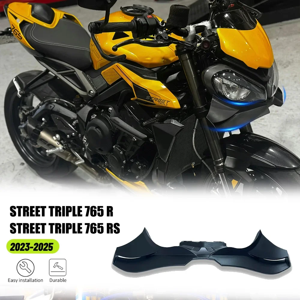 Alerón delantero inferior para Street Triple 765R 765RS 2023-2025, alerón inferior GP WING DOWNFORCE, cono aerodinámico, carenad
Alerón delantero inferior para Street Triple 765R 765RS 2023-2025, alerón inferior GP WING DOWNFORCE, cono aerodinámico, carenad