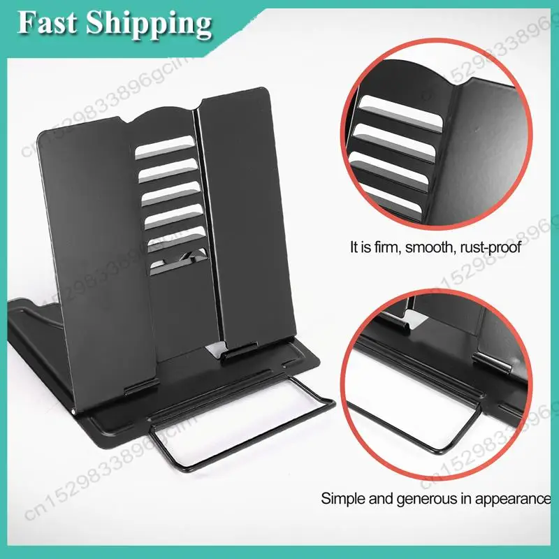 -BABQ Desk Book Stand Metal Reading Rest Book Holder Angle Adjustable Stand Document Holder Portable Sturdy Lightweight(Black)
-BABQ Desk Book Stand Metal Reading Rest Book Holder Angle Adjustable Stand Document Holder Portable Sturdy Lightweight(Black)