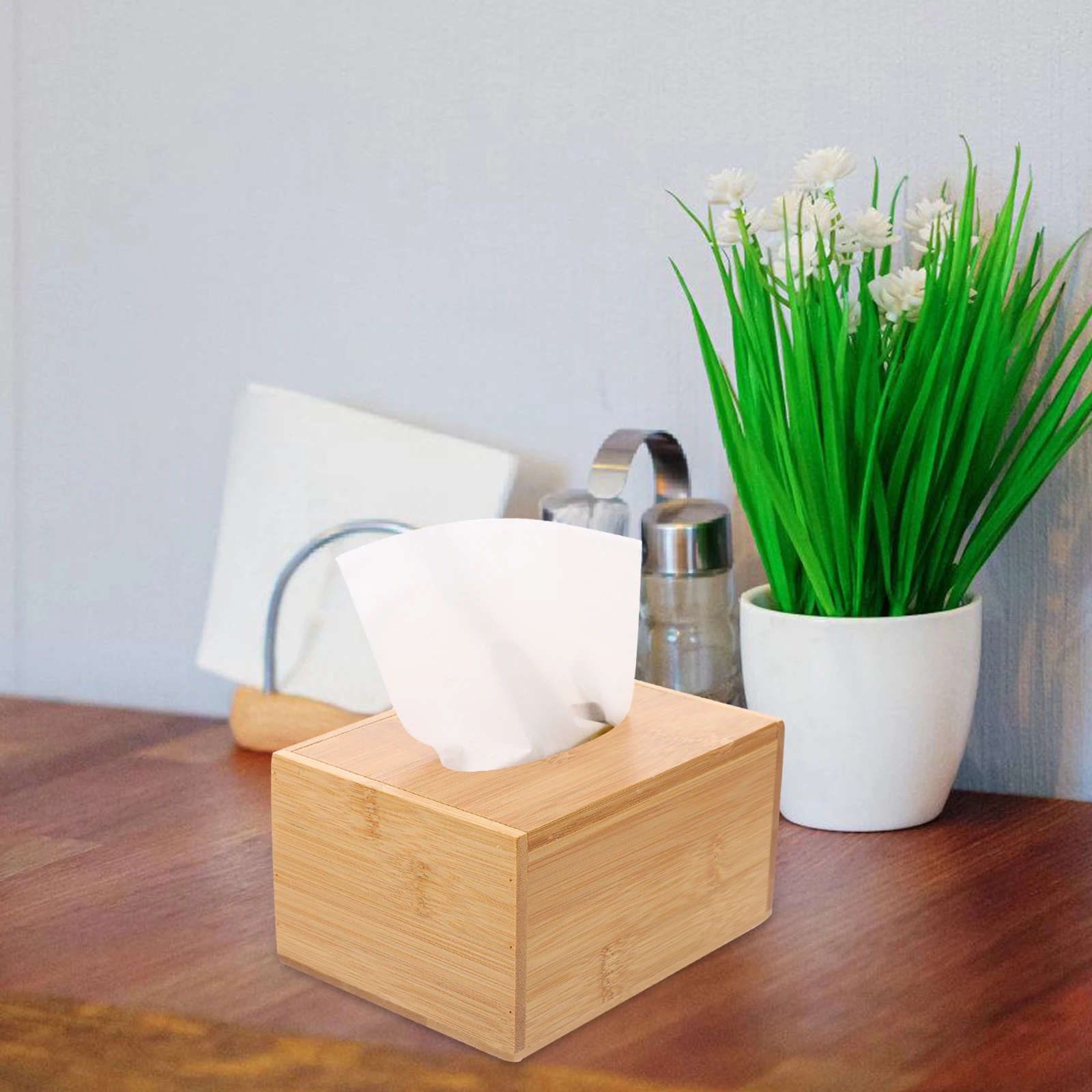Bamboo Tissue Box Holder Dispenser Rectangle Square Cover Table Khaki Office Home Car Hotel Paper Napkin Storage
Bamboo Tissue Box Holder Dispenser Rectangle Square Cover Table Khaki Office Home Car Hotel Paper Napkin Storage