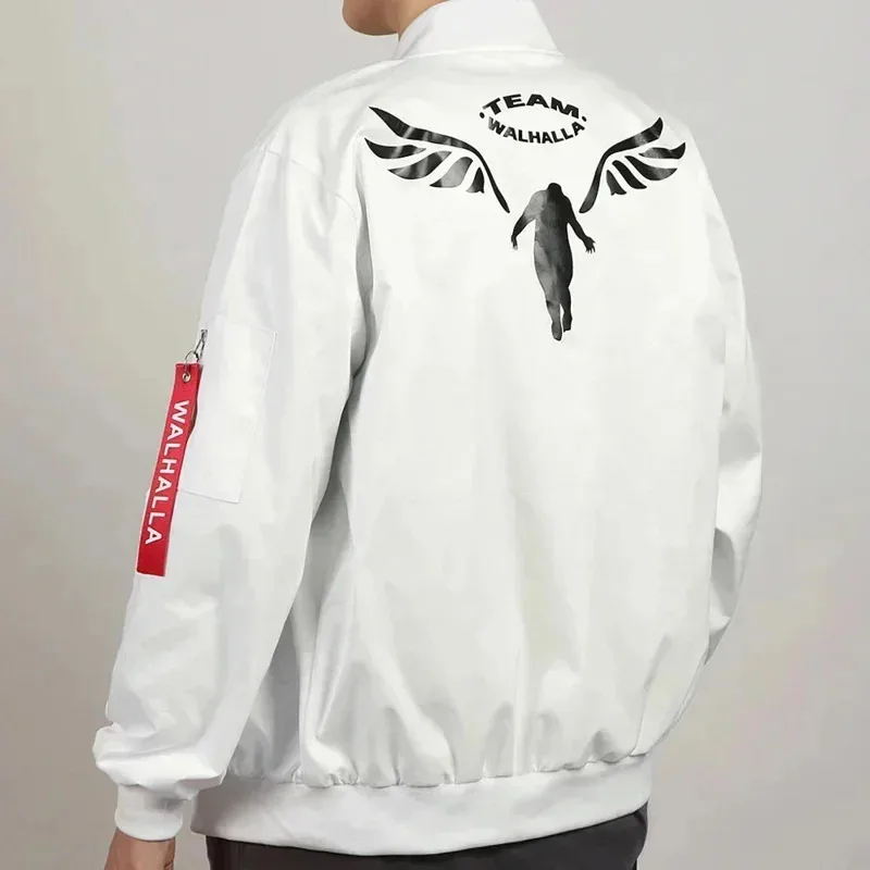 Cosplay Kazutora Hanemiya Tokyo Revengers Costumes Anime White Coat Valhalla Uniform Baseball Jackets Mikey Draken Carnival Gift
Cosplay Kazutora Hanemiya Tokyo Revengers Costumes Anime White Coat Valhalla Uniform Baseball Jackets Mikey Draken Carnival Gift