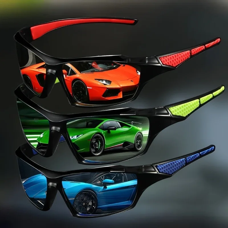 Новые спортивные поляризованные солнцезащитные очки, 3 шт., унисекс, с облегающим дизайном, подходят для езды на велосипеде, рыбалки и активного отдыха на природе
Новые спортивные поляризованные солнцезащитные очки, 3 шт., унисекс, с облегающим дизайном, подходят для езды на велосипеде, рыбалки и активного отдыха на природе