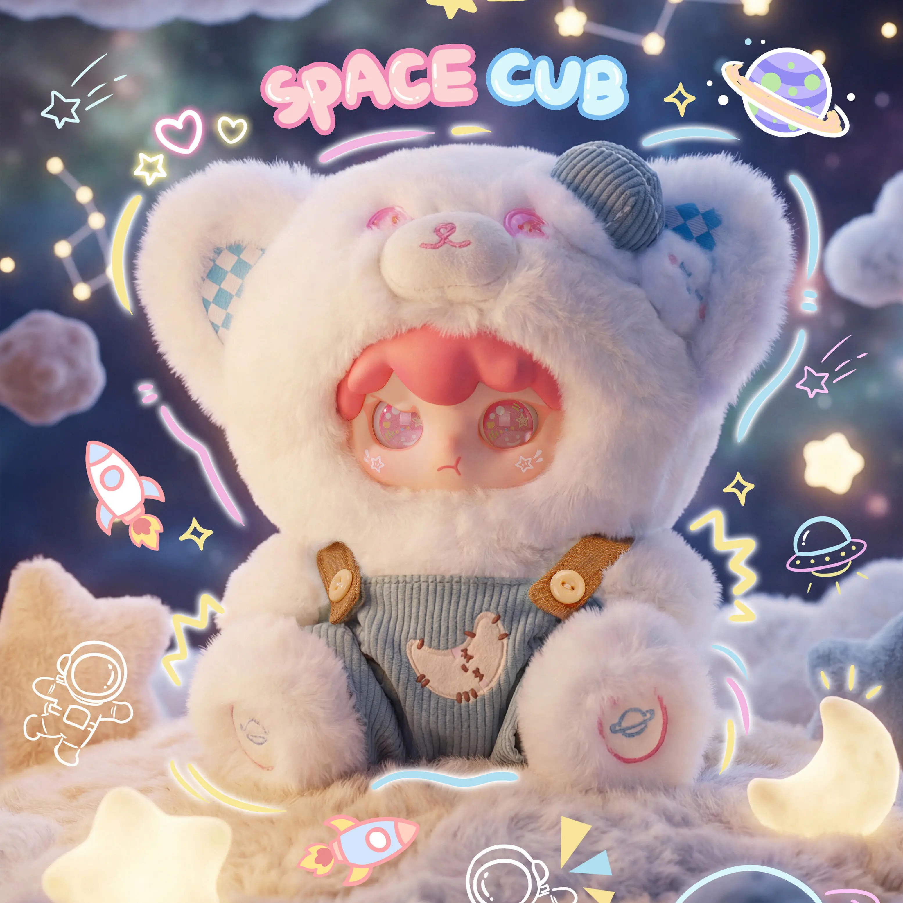 Genuine Baby Three Kimipapa Tiny Cosmos 400% Vinyl Plush Doll Blind Box Collectible Toy Birthday Girl's Birthday Surprise Gift
Genuine Baby Three Kimipapa Tiny Cosmos 400% Vinyl Plush Doll Blind Box Collectible Toy Birthday Girl's Birthday Surprise Gift