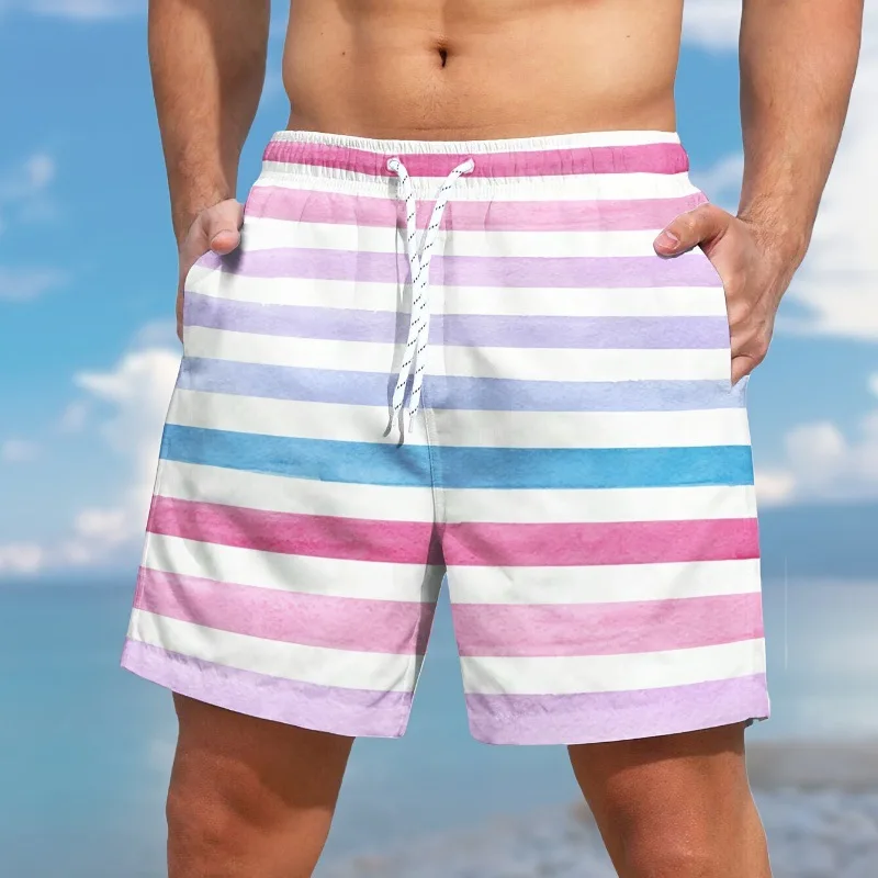 2025 Summer Seaside Vacation Beach Pants Striped 3D Printed Casual Loose Straight Men's Casual Pants Versatile Pentagram Pants
2025 Summer Seaside Vacation Beach Pants Striped 3D Printed Casual Loose Straight Men's Casual Pants Versatile Pentagram Pants
