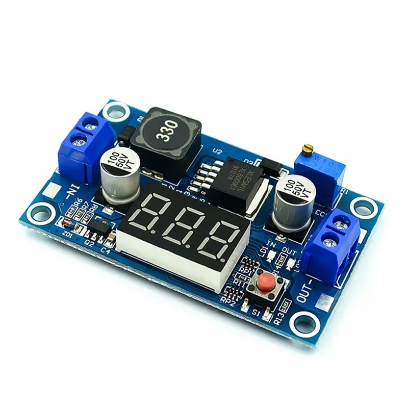 5PCS XL6009 DC-DC Adjustable Boost Module 3V~ 32V Liter 5V~ 35V with Voltmeter Display
5PCS XL6009 DC-DC Adjustable Boost Module 3V~ 32V Liter 5V~ 35V with Voltmeter Display