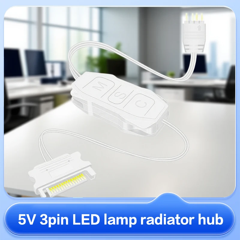 ARGB Controller 5V 3pin To SATA Power Supply Mini RGB Controller 3PIN Hub For Computer Cpu Case Cool Fan LED Light Radiator
ARGB Controller 5V 3pin To SATA Power Supply Mini RGB Controller 3PIN Hub For Computer Cpu Case Cool Fan LED Light Radiator