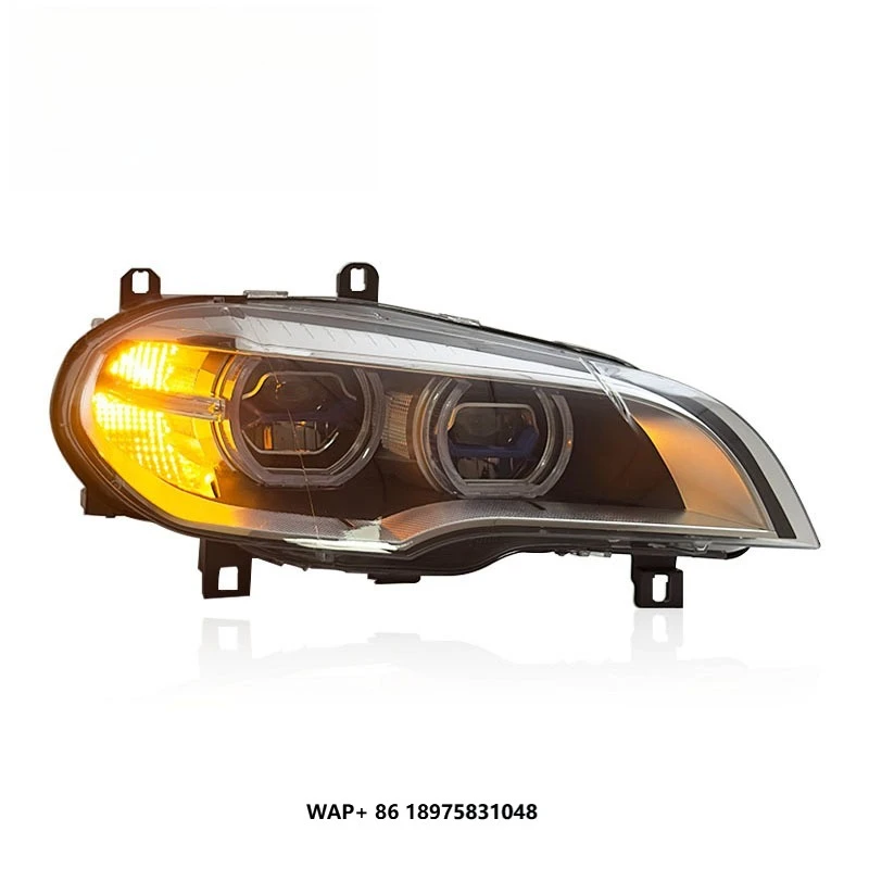 Hot Selling Headlight for E70 X5 2008-2013 LED Headlamp Auto LED Car Part Angel Eye Front Light for Car Accessories
Hot Selling Headlight for E70 X5 2008-2013 LED Headlamp Auto LED Car Part Angel Eye Front Light for Car Accessories