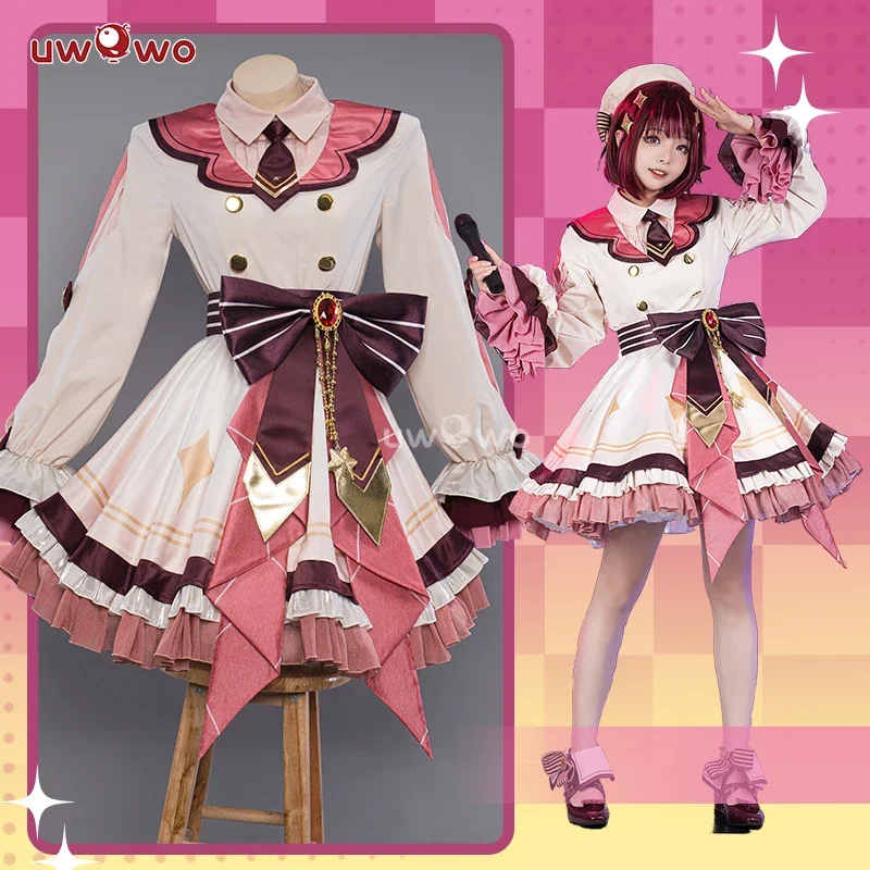 UWOWO Arima Kana Косплей Костюм Kana Hoshinoo Performancee Ver. Платье костюма на Хэллоуин
UWOWO Arima Kana Косплей Костюм Kana Hoshinoo Performancee Ver. Платье костюма на Хэллоуин