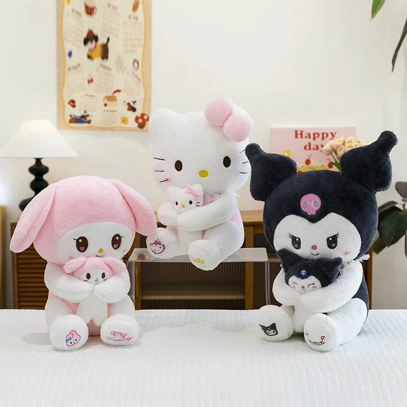 58 см Sanrio мультфильм милый Hello Kitty Kuromi Melody мягкие плюшевые игрушки Kawaii декор комнаты диван подушка Peluches кукла подарок
58 см Sanrio мультфильм милый Hello Kitty Kuromi Melody мягкие плюшевые игрушки Kawaii декор комнаты диван подушка Peluches кукла подарок