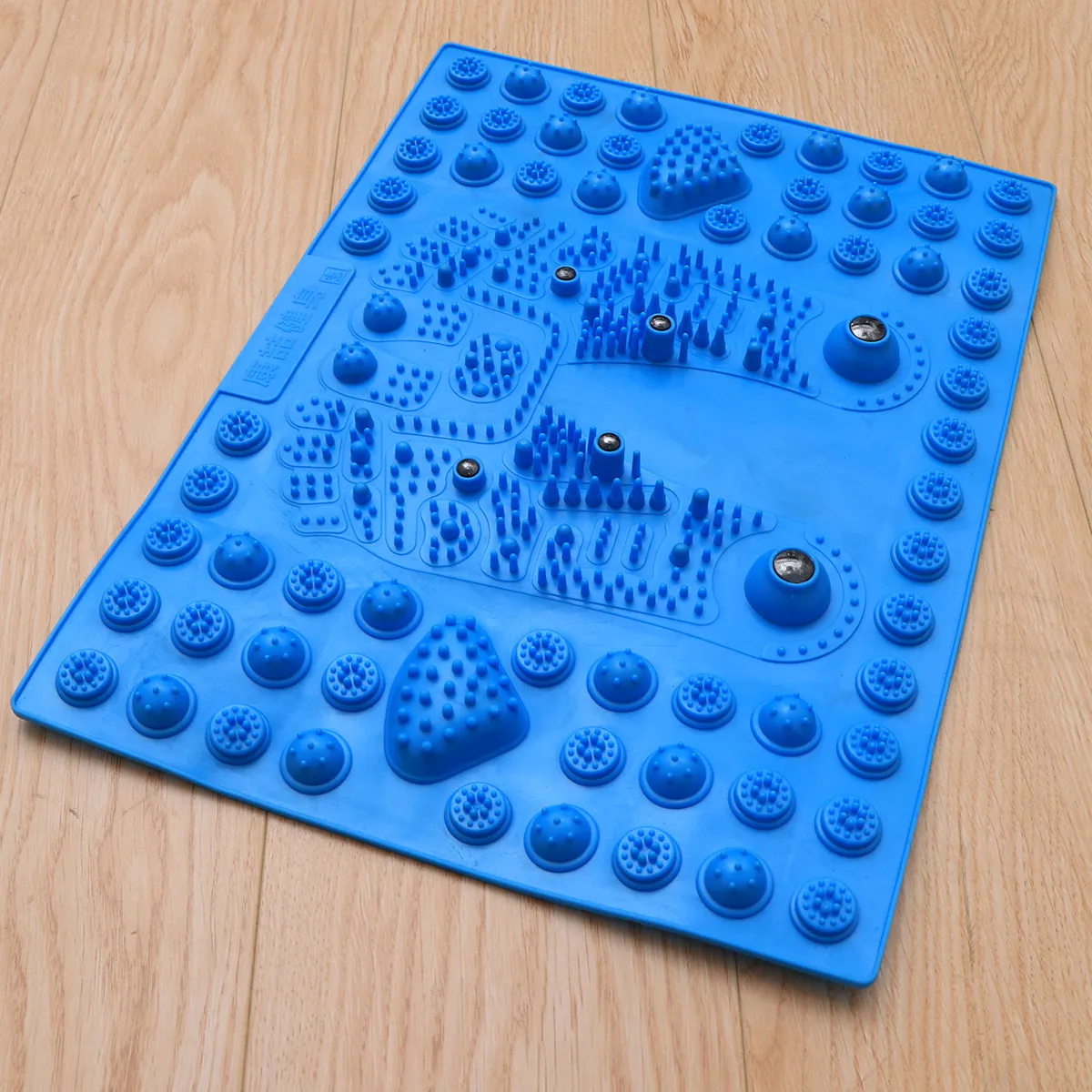 Reflexology Foot Massage Mat Blue Plastic Toe Pressure Plate Magnetic Therapy Foot Massager Acupressure Pad for Relaxation Pain
Reflexology Foot Massage Mat Blue Plastic Toe Pressure Plate Magnetic Therapy Foot Massager Acupressure Pad for Relaxation Pain