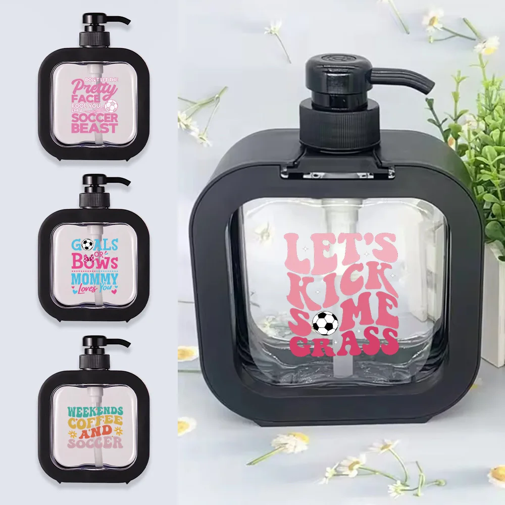 500ml Refillable Lotion Bottle Pump Dispenser Empty Leakproof 2026 Football Match Portable Plastic for Hand Soap Shower Gel Gift
500ml Refillable Lotion Bottle Pump Dispenser Empty Leakproof 2026 Football Match Portable Plastic for Hand Soap Shower Gel Gift