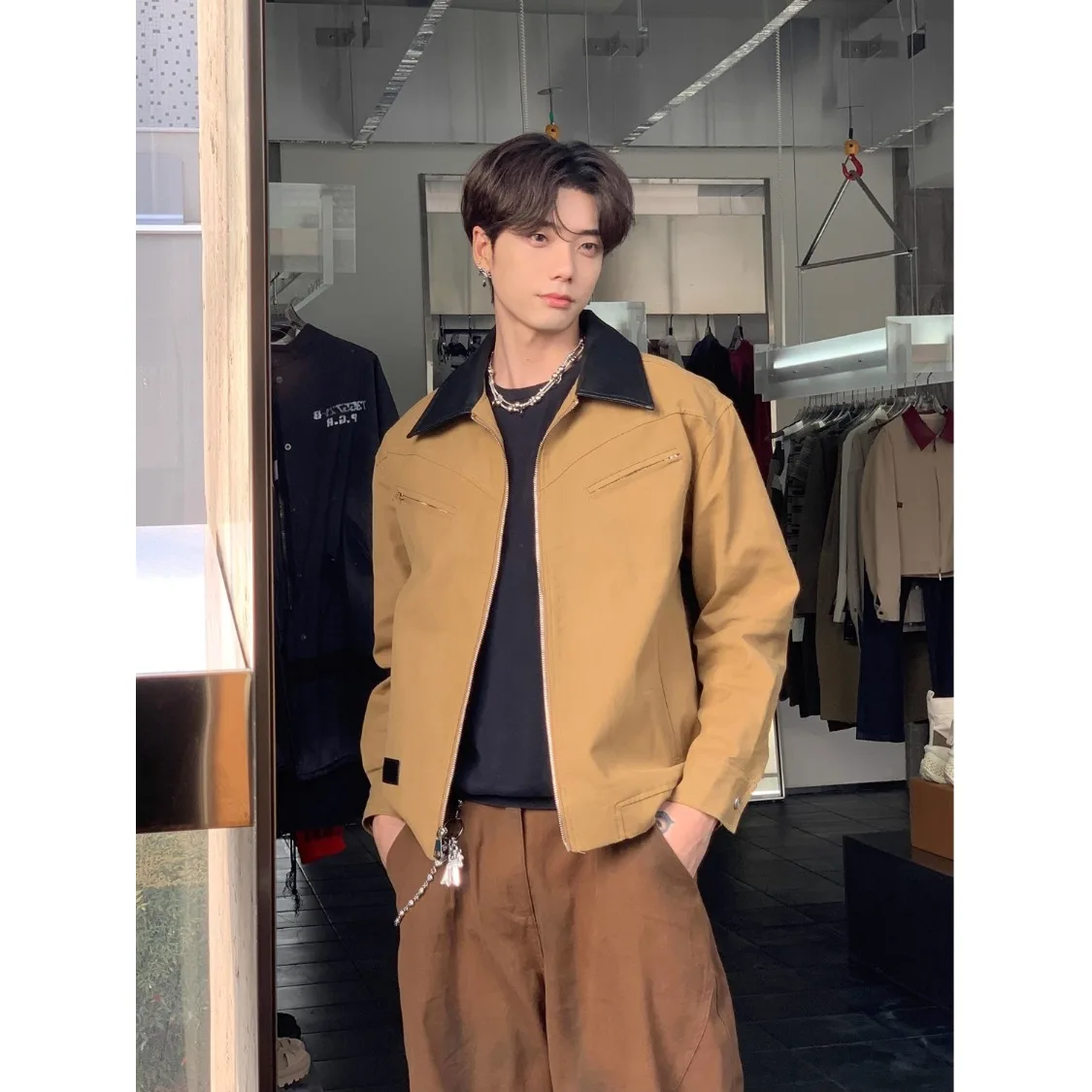 Мужская куртка Waed в стиле ретро Detroit, повседневная модная тяжелая высококачественная осенняя рабочая одежда для отдыха, пальто
Мужская куртка Waed в стиле ретро Detroit, повседневная модная тяжелая высококачественная осенняя рабочая одежда для отдыха, пальто