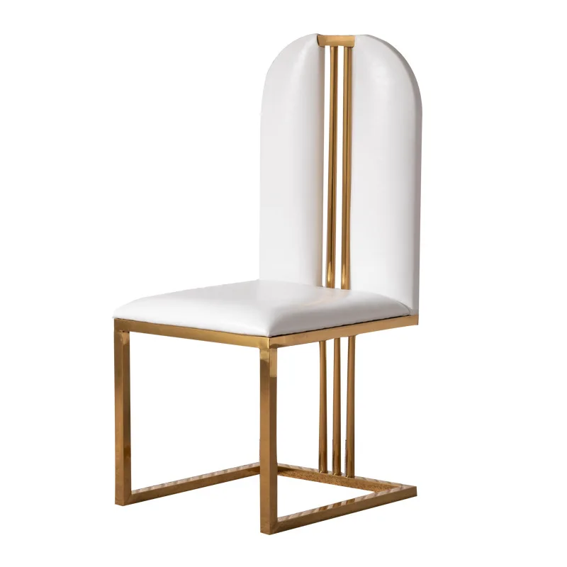 Light Luxury Post-Modern Gold Stainless Steel Dining Chair Hotel Restaurant Banquet Hall Box Chair Hong Kong Style Home
Light Luxury Post-Modern Gold Stainless Steel Dining Chair Hotel Restaurant Banquet Hall Box Chair Hong Kong Style Home