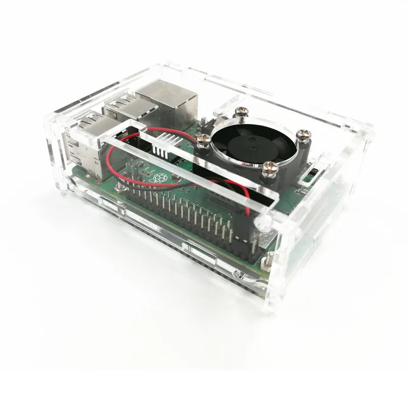 Прозрачный Акриловый Корпус для Raspberry Pi 3, корпус с охлаждающим вентилятором и радиатором для Raspberry Pi 2B/3B/3B +
Прозрачный Акриловый Корпус для Raspberry Pi 3, корпус с охлаждающим вентилятором и радиатором для Raspberry Pi 2B/3B/3B +
