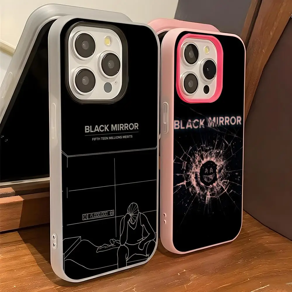 Drama B-Black M-Mirror Phone Case IPhone 17 Air 16 15 14 Plus 13 Pro Max 2 Soft Frosted Candy Transparent Jelly 2-in-1
Drama B-Black M-Mirror Phone Case IPhone 17 Air 16 15 14 Plus 13 Pro Max 2 Soft Frosted Candy Transparent Jelly 2-in-1