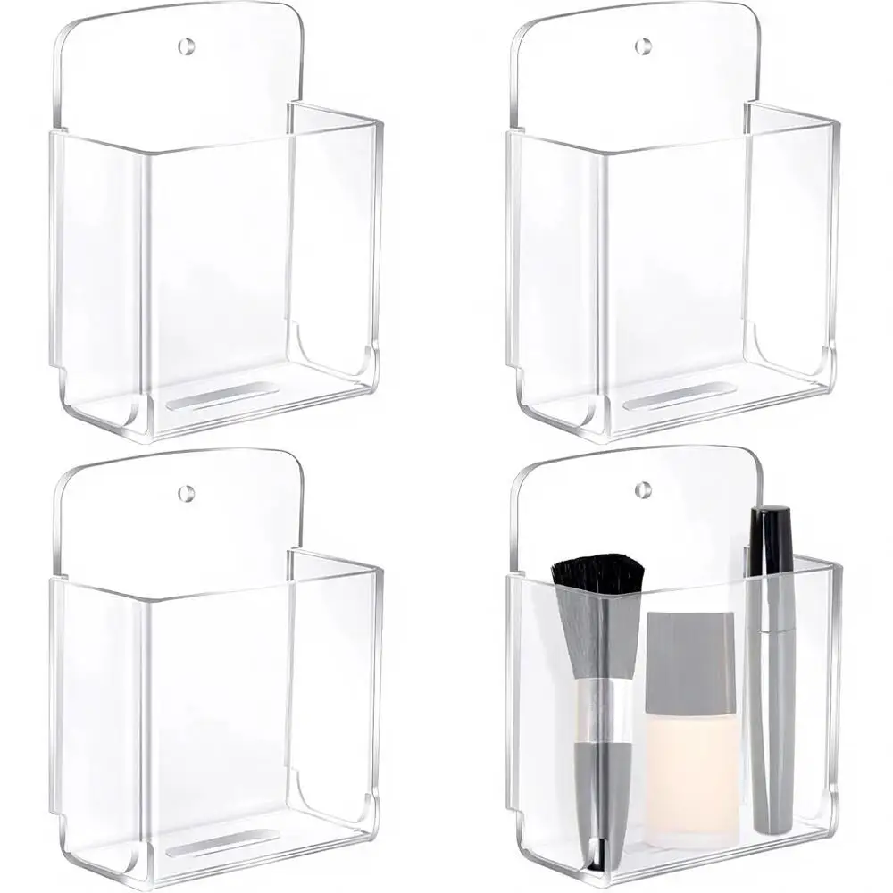 Clear Acrylic Wall Mount Organizer for Remote Controls, Pens, and Charging Storage in Home Office or Living Spaces
Clear Acrylic Wall Mount Organizer for Remote Controls, Pens, and Charging Storage in Home Office or Living Spaces