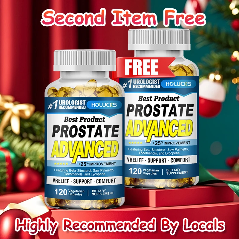 HOLUCKS Men's Prostate Health Supplement, Support Bladder Control, Reduce Frequent Urination & Improve Overall Body Comfort
HOLUCKS Men's Prostate Health Supplement, Support Bladder Control, Reduce Frequent Urination & Improve Overall Body Comfort