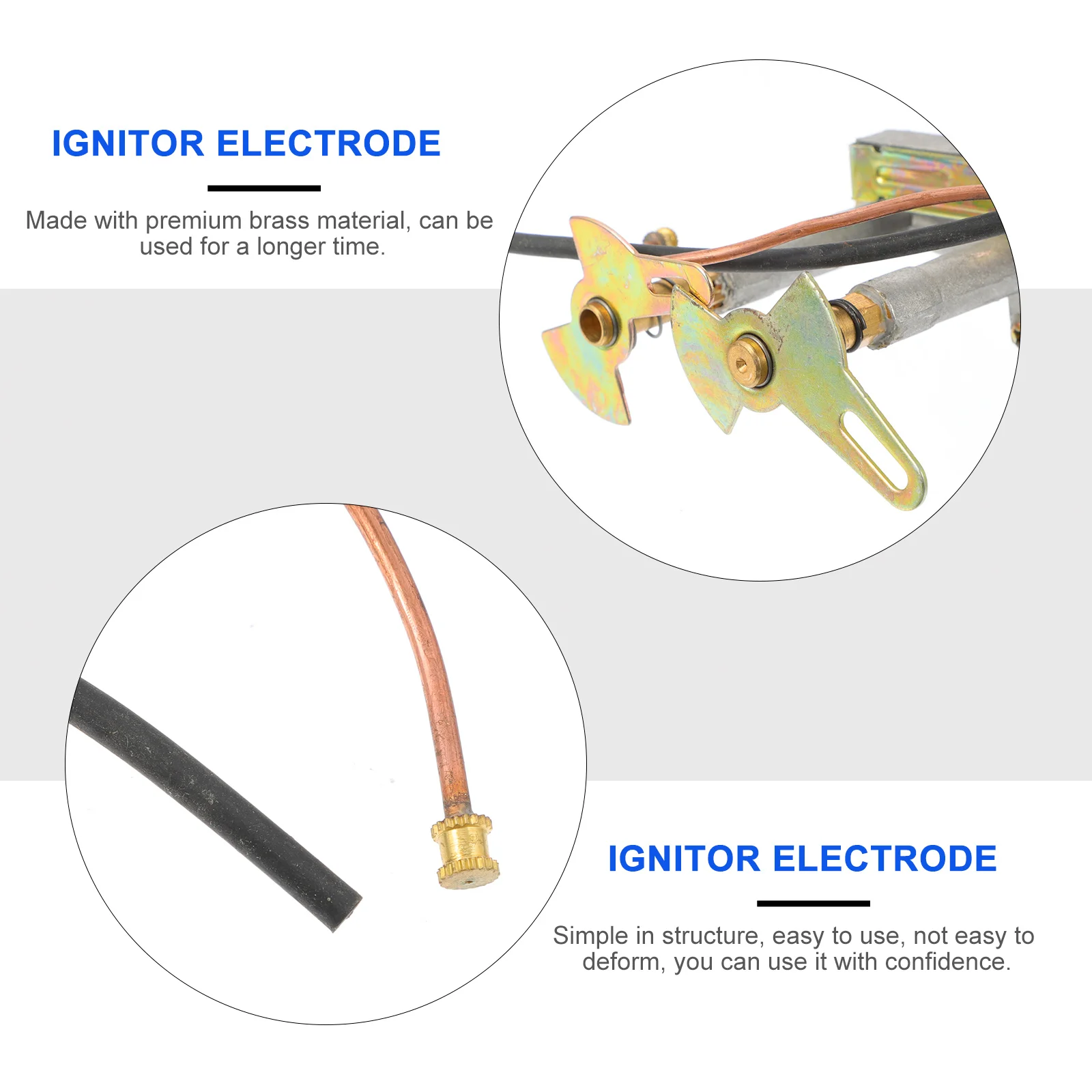 Premium Brass Electronic Pulse Ignition Assembly Gas Stove Replacement Part Durable Kitchen Igniter Electrode Grill for Gas
Premium Brass Electronic Pulse Ignition Assembly Gas Stove Replacement Part Durable Kitchen Igniter Electrode Grill for Gas