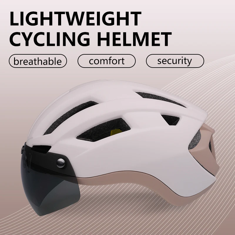 Horntour Adults Bicycle Helmet with Sun Goggles Rechargeable LED Taillights for Men Women Bike Helmet Road MTB Cycling Helmets
Horntour Adults Bicycle Helmet with Sun Goggles Rechargeable LED Taillights for Men Women Bike Helmet Road MTB Cycling Helmets