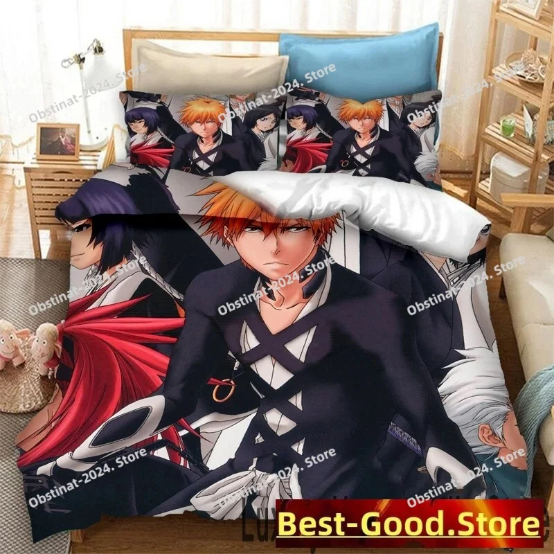 Anime Bleach Thousand-Year Blood War Bedding Set Double Twin King Duvet Cover Comforter Pillowcase Boys Girls Adults Bedroom
Anime Bleach Thousand-Year Blood War Bedding Set Double Twin King Duvet Cover Comforter Pillowcase Boys Girls Adults Bedroom