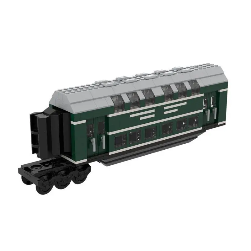 Custom MOC-140465 New German Trains Middle Unit Doppelstockwagen Model 700 Parts
Custom MOC-140465 New German Trains Middle Unit Doppelstockwagen Model 700 Parts