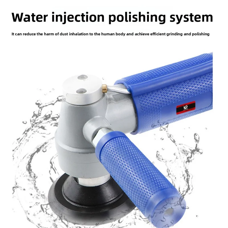 SM100 Air-powered Water Grinder with Water Injection 3-inch and 4-inch Marble and Jade Polishing Machine
SM100 Air-powered Water Grinder with Water Injection 3-inch and 4-inch Marble and Jade Polishing Machine