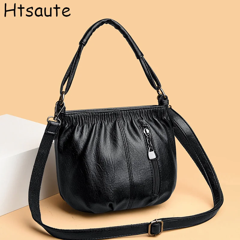 Women PU Leather Handbags Soft Mother's Messenger Crossbody Bag High Quality Female Leather Shoulder Bag Ladies Sac A Main
Women PU Leather Handbags Soft Mother's Messenger Crossbody Bag High Quality Female Leather Shoulder Bag Ladies Sac A Main