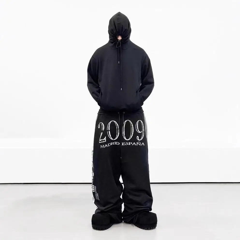 Y2K New American Street Retro European and American Printed Side Stripes Spliced Letter Printed Hip Hop Loose Pants Drawstring
Y2K New American Street Retro European and American Printed Side Stripes Spliced Letter Printed Hip Hop Loose Pants Drawstring