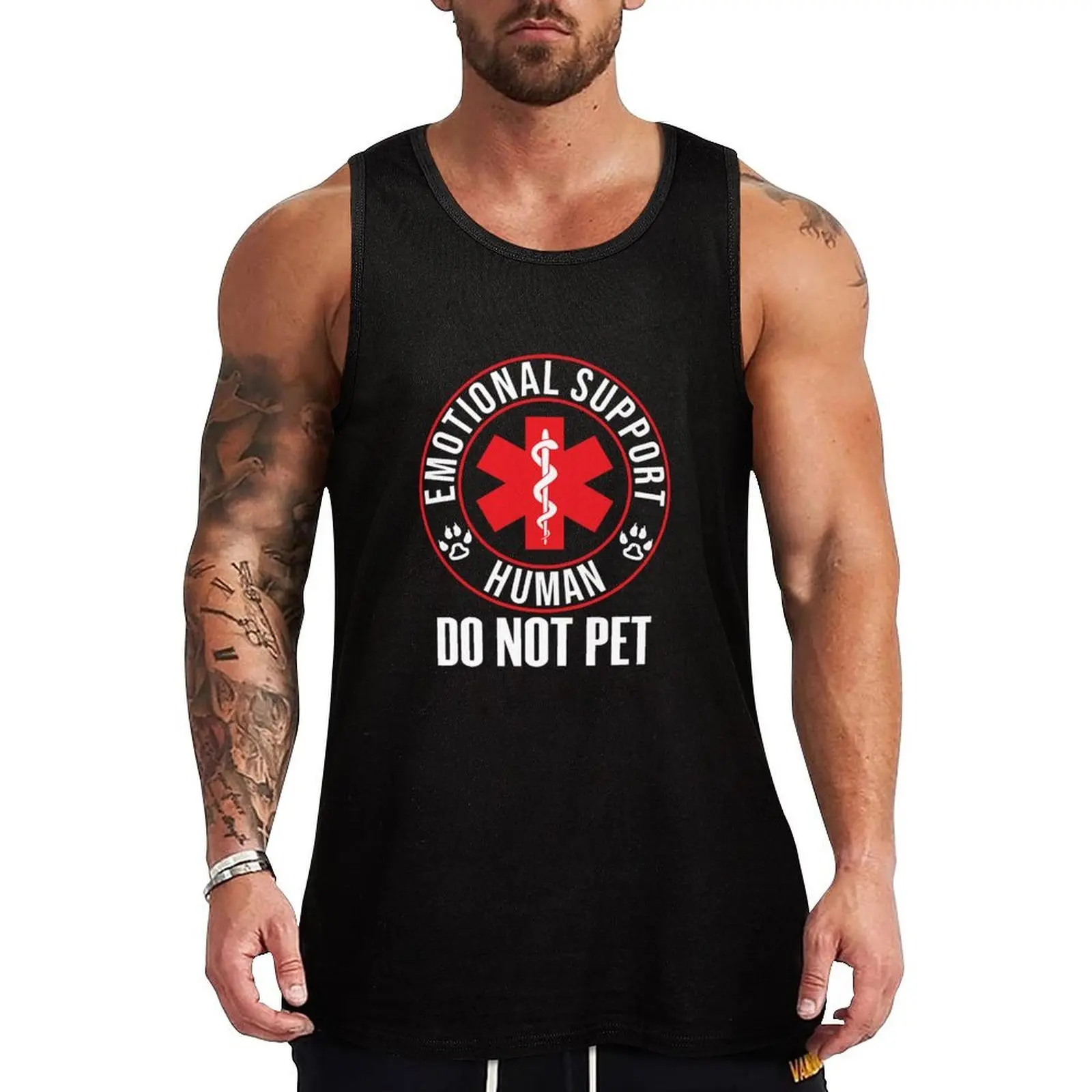 Emotional Support Human Do Not Pet - Service Dog Love Humor Tank Top Basic Casual Tank Top Lightweight Breathable Fabric
Emotional Support Human Do Not Pet - Service Dog Love Humor Tank Top Basic Casual Tank Top Lightweight Breathable Fabric
