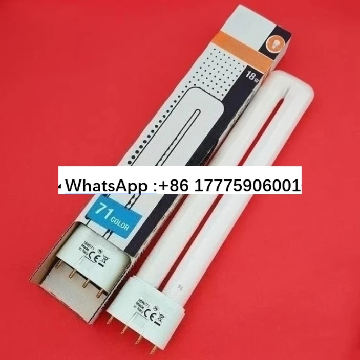 18W/71 blue light tube 18W 2G11 lamp holder
18W/71 blue light tube 18W 2G11 lamp holder