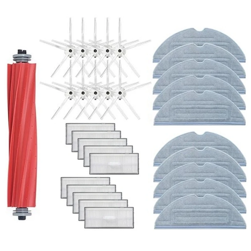 Accessories Kit For Roborock S7 T7S Plus Robot Main Side Brush Hepa Filter Mop Cloth Pads Vacuum Cleaner Spare Parts
Accessories Kit For Roborock S7 T7S Plus Robot Main Side Brush Hepa Filter Mop Cloth Pads Vacuum Cleaner Spare Parts