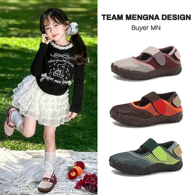 2026 New Kids Shoes Girls Sneaker Breathable Mesh Non-slip Summer Water Shoes Comfortable Cute Flat Casual Sneaker for Girls
2026 New Kids Shoes Girls Sneaker Breathable Mesh Non-slip Summer Water Shoes Comfortable Cute Flat Casual Sneaker for Girls