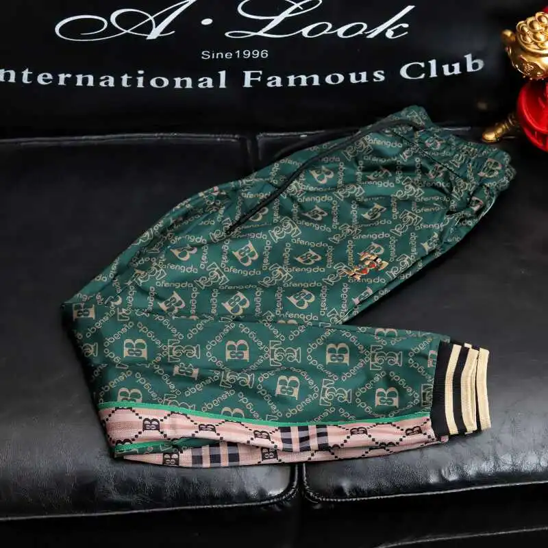 Ice Silk Casual Sports Pants Men's Letter Print Thin Sle Faionable Trendy Sweatpants Breathable Long Trousers Youth Activ...
Ice Silk Casual Sports Pants Men's Letter Print Thin Sle Faionable Trendy Sweatpants Breathable Long Trousers Youth Activ...