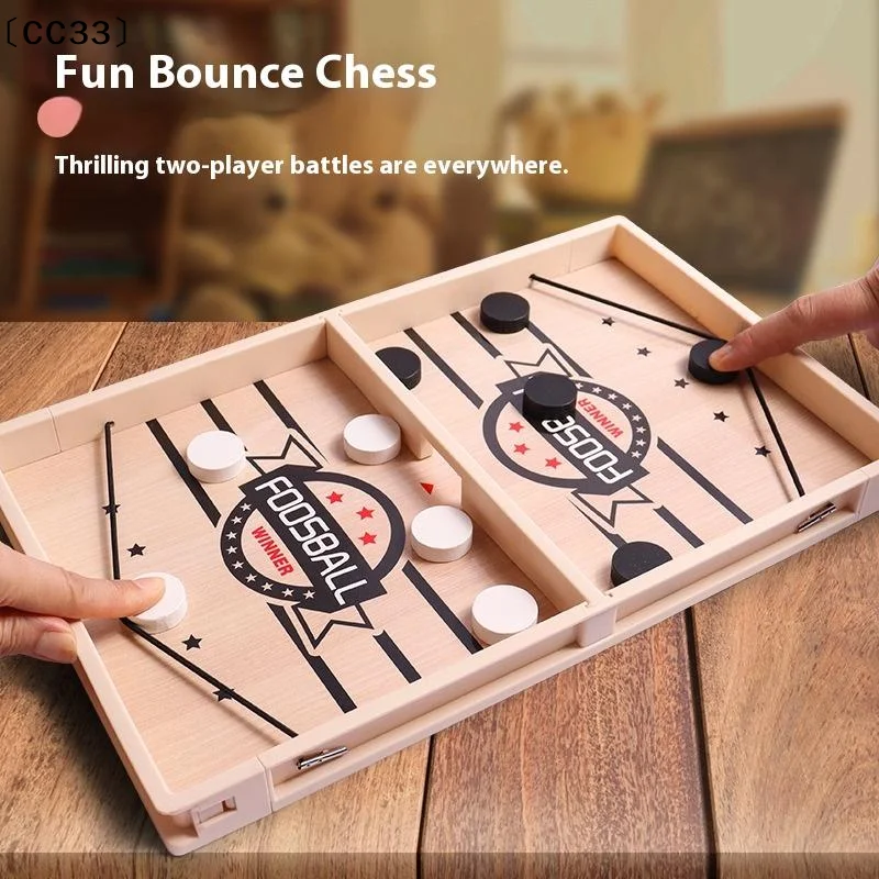 1 Set Fast Sling Puck Board Game Toys Foosball Winner Games Table Hockey Game Catapult Chess Parent-child Toy For Children〔CC33〕
1 Set Fast Sling Puck Board Game Toys Foosball Winner Games Table Hockey Game Catapult Chess Parent-child Toy For Children〔CC33〕