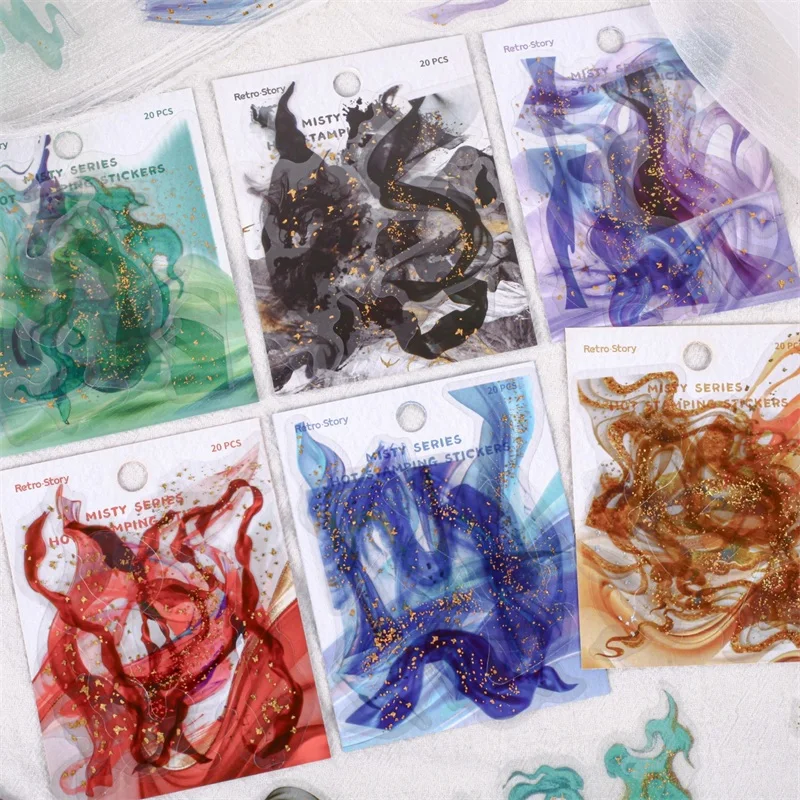 20 pcs Hot stamping ribbon PET material Decorative sticker Diary Album Scrapbooking material Junk Journal Supplies
20 pcs Hot stamping ribbon PET material Decorative sticker Diary Album Scrapbooking material Junk Journal Supplies