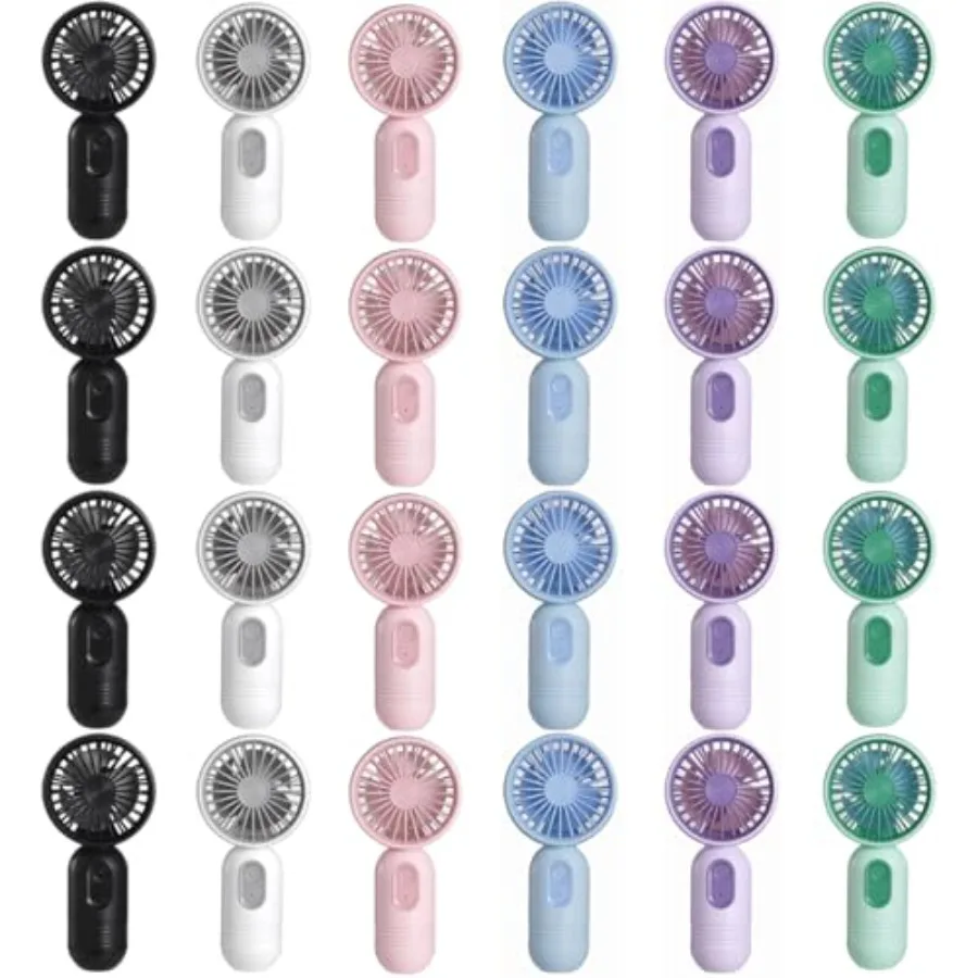 Mini Portable Fan 24 Pack: lightweight handheld battery-operated personal fan for office, outdoor, travel, camping; ABS plastic
Mini Portable Fan 24 Pack: lightweight handheld battery-operated personal fan for office, outdoor, travel, camping; ABS plastic