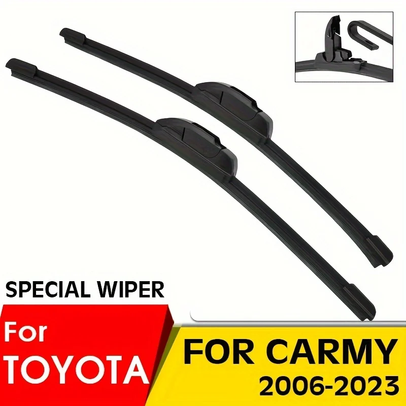 for TOYOTA Camry 2006-2023 Front Windshield Wiper Blades, Pair
for TOYOTA Camry 2006-2023 Front Windshield Wiper Blades, Pair