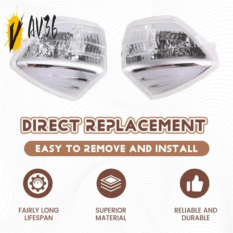 AV36-Car Rearview Mirror Lamp Shell Turn Signal Lights Cover 6M2113B381AA 6M2113B382AA For Ford S-MAX 2006-2015 C-MAX KUGA
AV36-Car Rearview Mirror Lamp Shell Turn Signal Lights Cover 6M2113B381AA 6M2113B382AA For Ford S-MAX 2006-2015 C-MAX KUGA