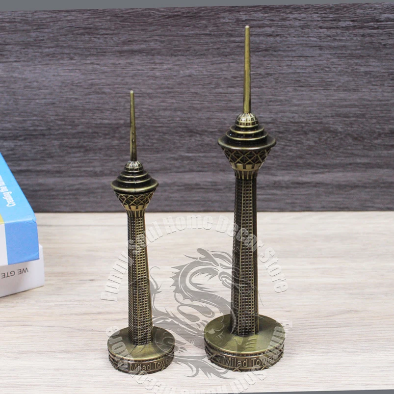 18-22cm Metal Milad Tower Tehran Iran Landmark Building Tourist Souvenir Tehran Tower Home Room Decor Furnishing Articles Gifts
18-22cm Metal Milad Tower Tehran Iran Landmark Building Tourist Souvenir Tehran Tower Home Room Decor Furnishing Articles Gifts
