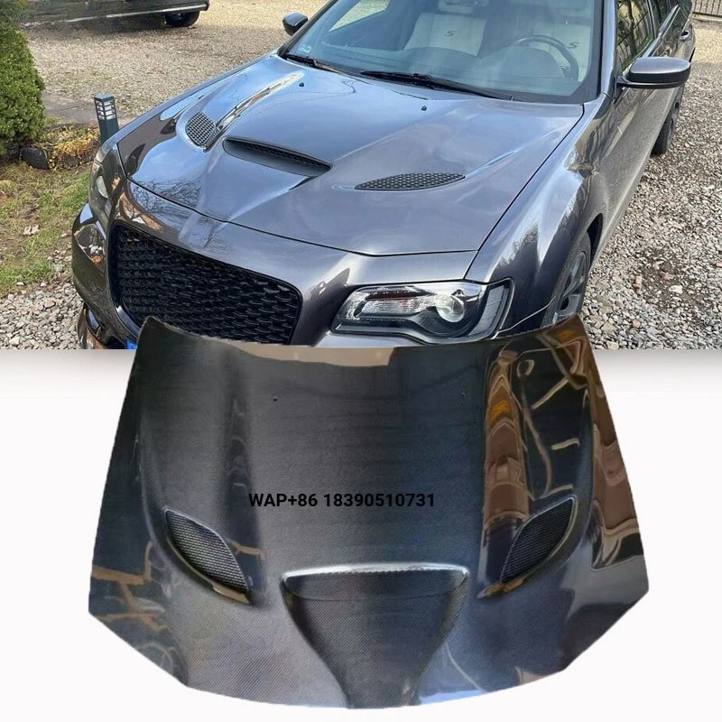 Carbon Fiber Bonnet Hood for 2011-2023 Chrysler 300 300C 300S SRT Hellcat Style Vented Carbon Fiber Hood
Carbon Fiber Bonnet Hood for 2011-2023 Chrysler 300 300C 300S SRT Hellcat Style Vented Carbon Fiber Hood