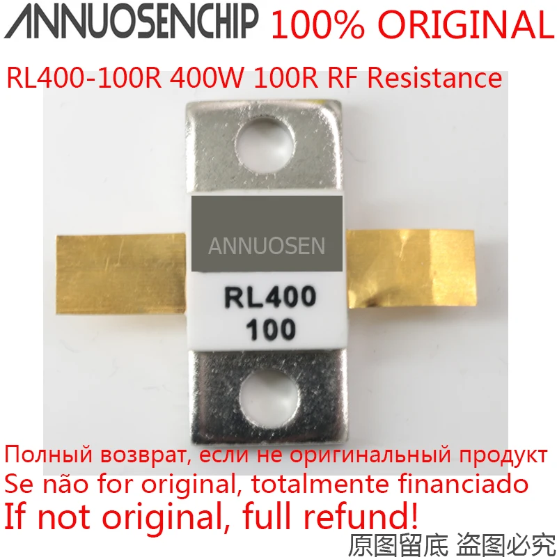 Radio Frequency 2PCS RL400-100 RFP 400-100R RFP400-100R 400W 100R 100ohm ( RF ) Resistance Free Shipping in Stock ANNUOSENCHIP
Radio Frequency 2PCS RL400-100 RFP 400-100R RFP400-100R 400W 100R 100ohm ( RF ) Resistance Free Shipping in Stock ANNUOSENCHIP