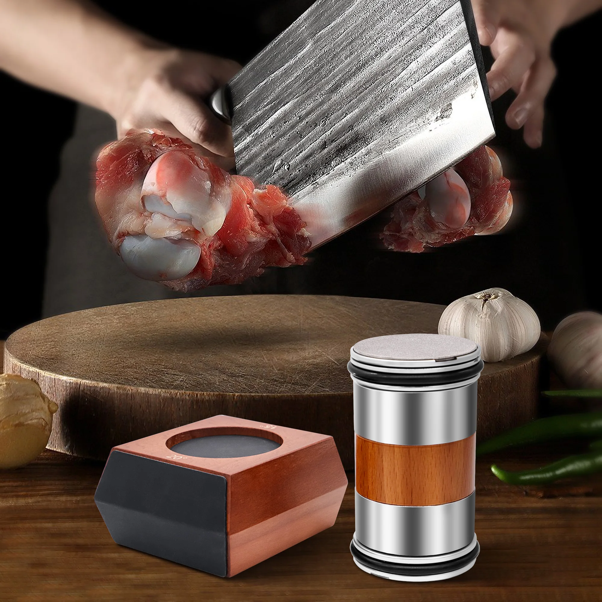 Rolling Knife Sharpener Multi-Angle Knife Sharpening Tool with Industry Diamond for Kitchen Knive Knife Sharpener Kit Sharpening
Rolling Knife Sharpener Multi-Angle Knife Sharpening Tool with Industry Diamond for Kitchen Knive Knife Sharpener Kit Sharpening